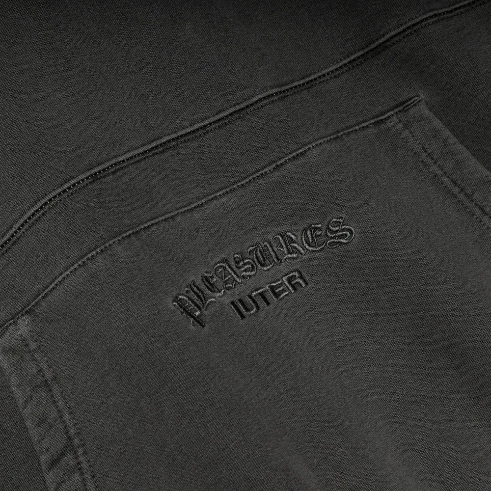 Pleasures x IUTER Marco Hoodie | Charcoal