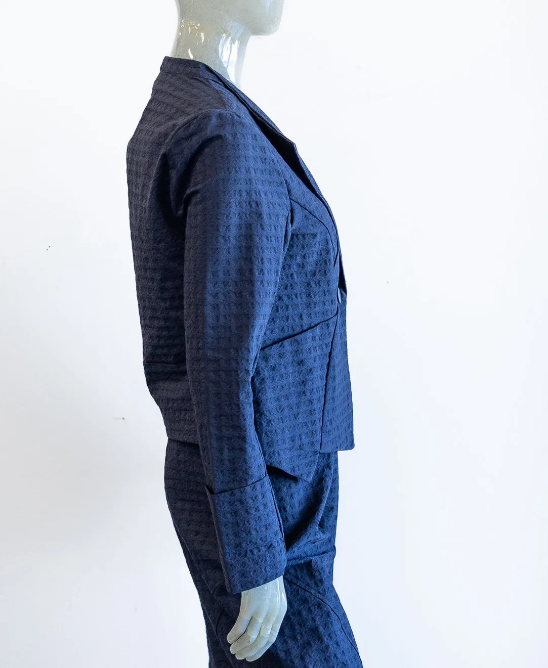 Porto Fitted Crop Blazer Jacket