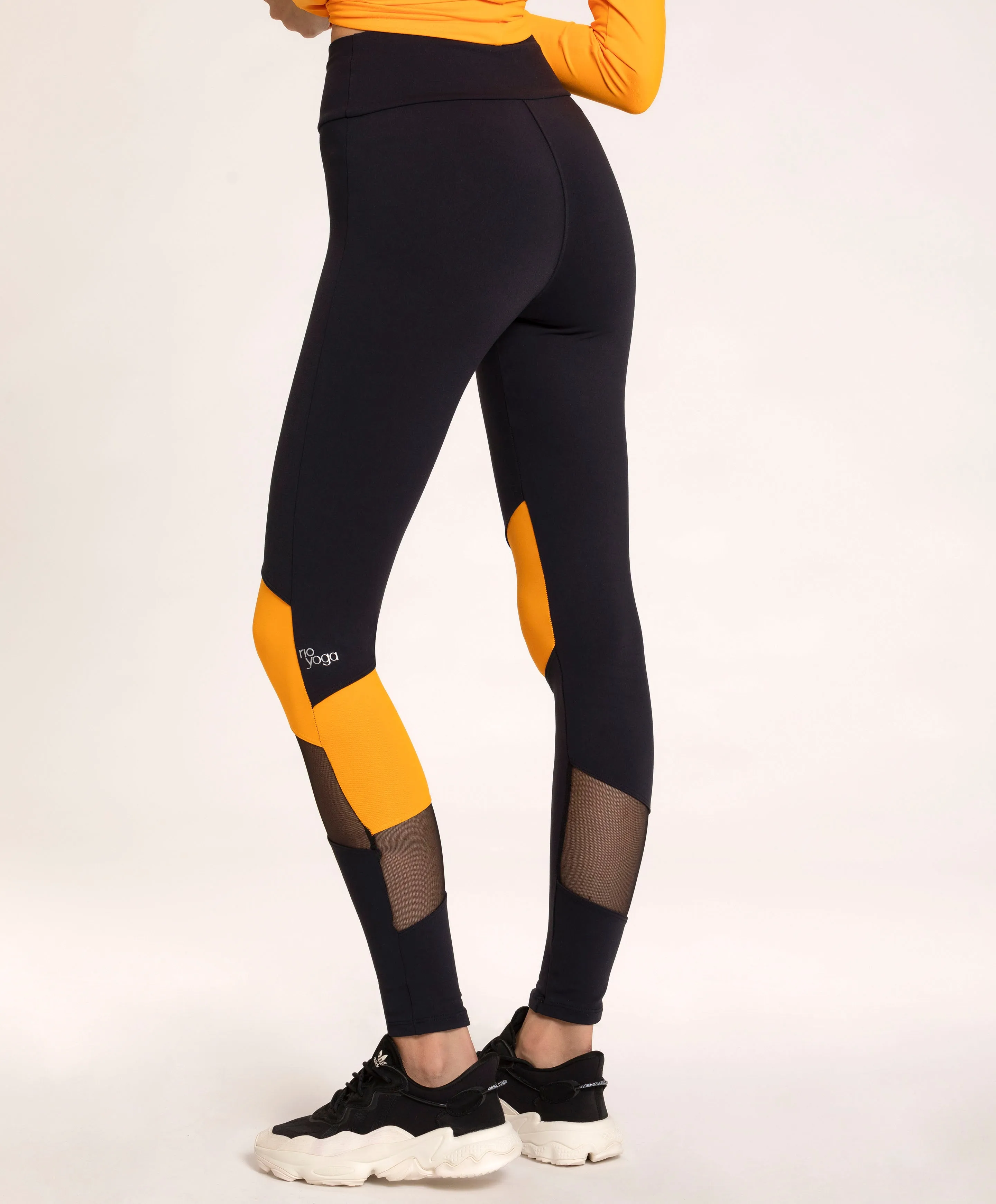 Power Leggings RioHug™ Neon Black