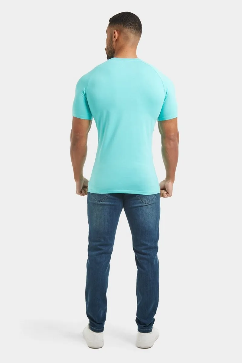 Premium Muscle Fit V-Neck in Spearmint