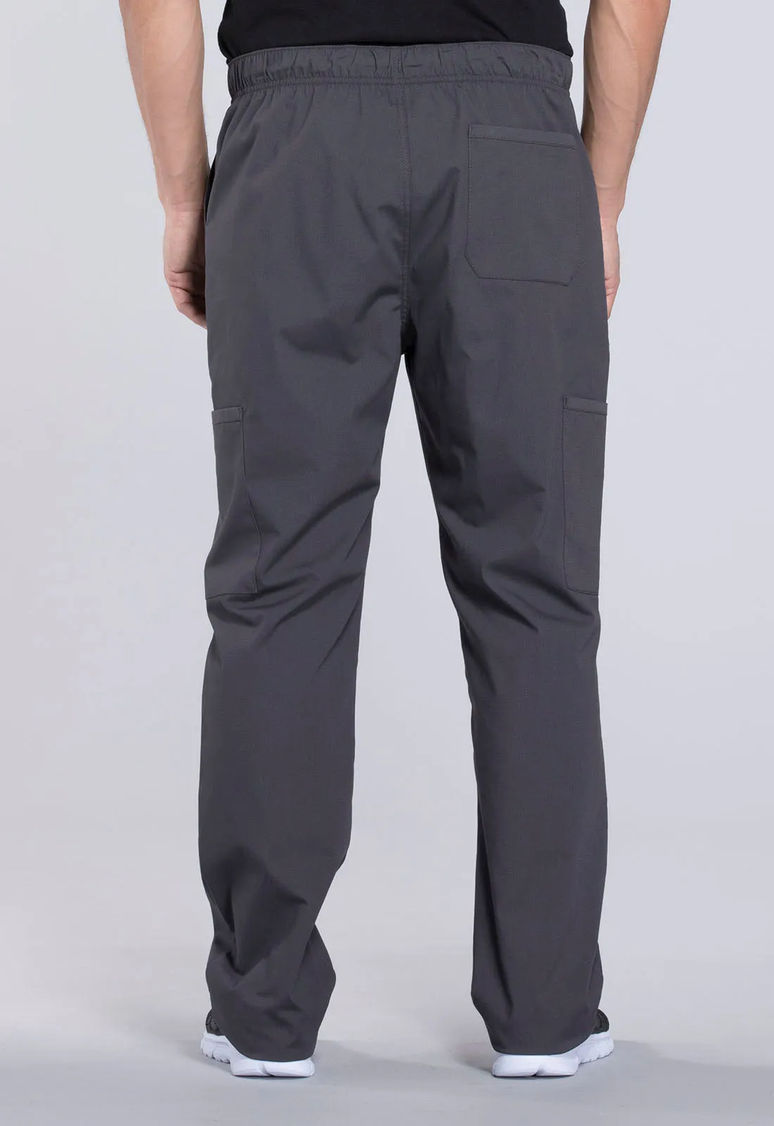 Professionals WW190 Men's Tapered Leg Fly Front Cargo Pants Pewter