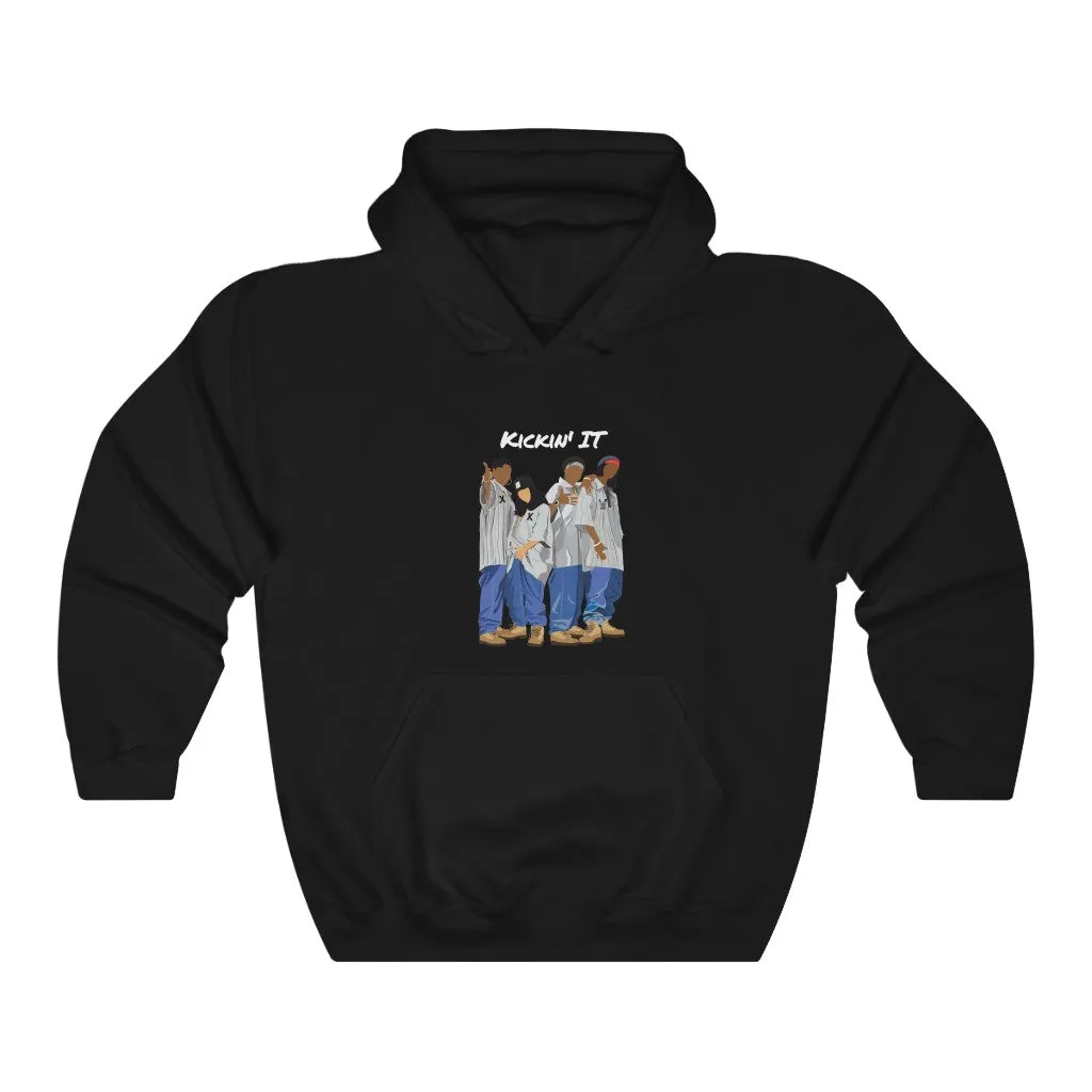 "Kickin It" Hooded Sweatshirt