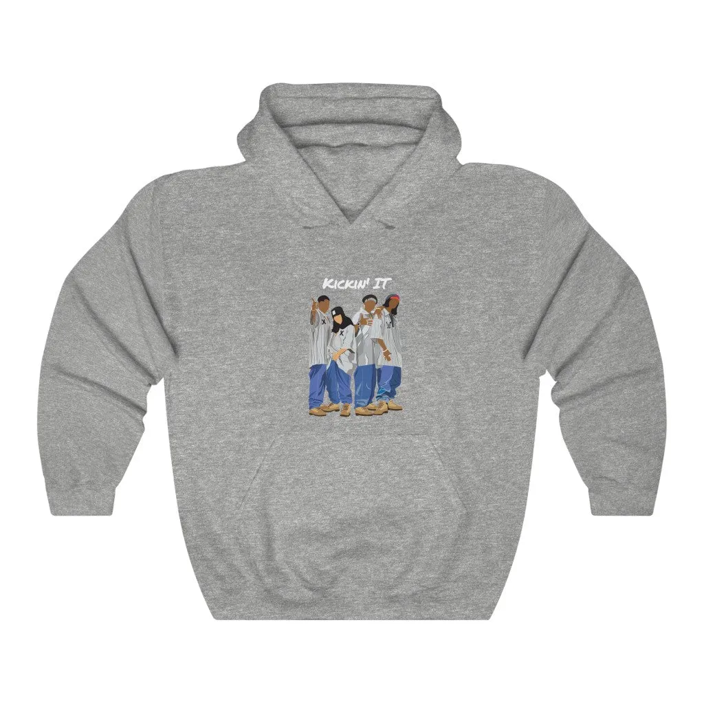 "Kickin It" Hooded Sweatshirt