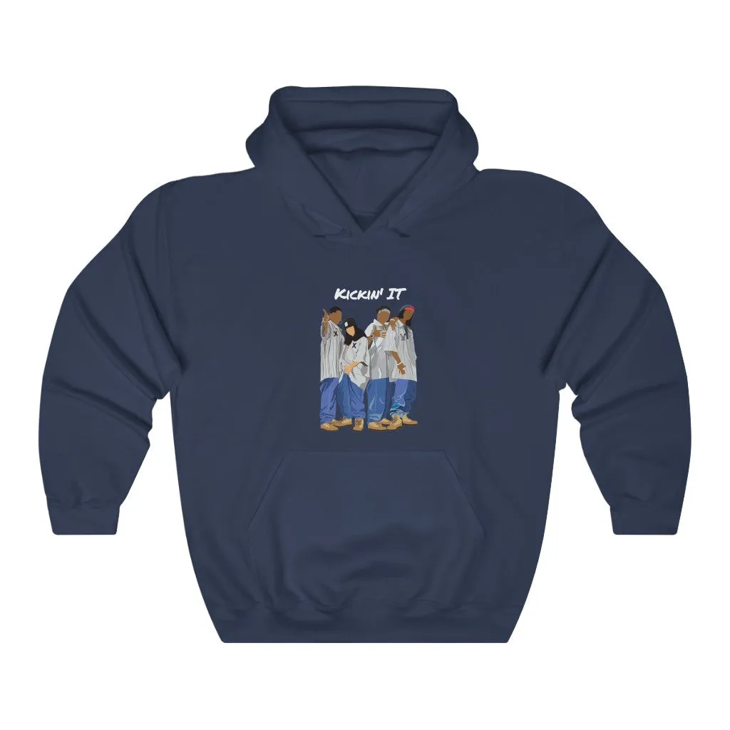 "Kickin It" Hooded Sweatshirt