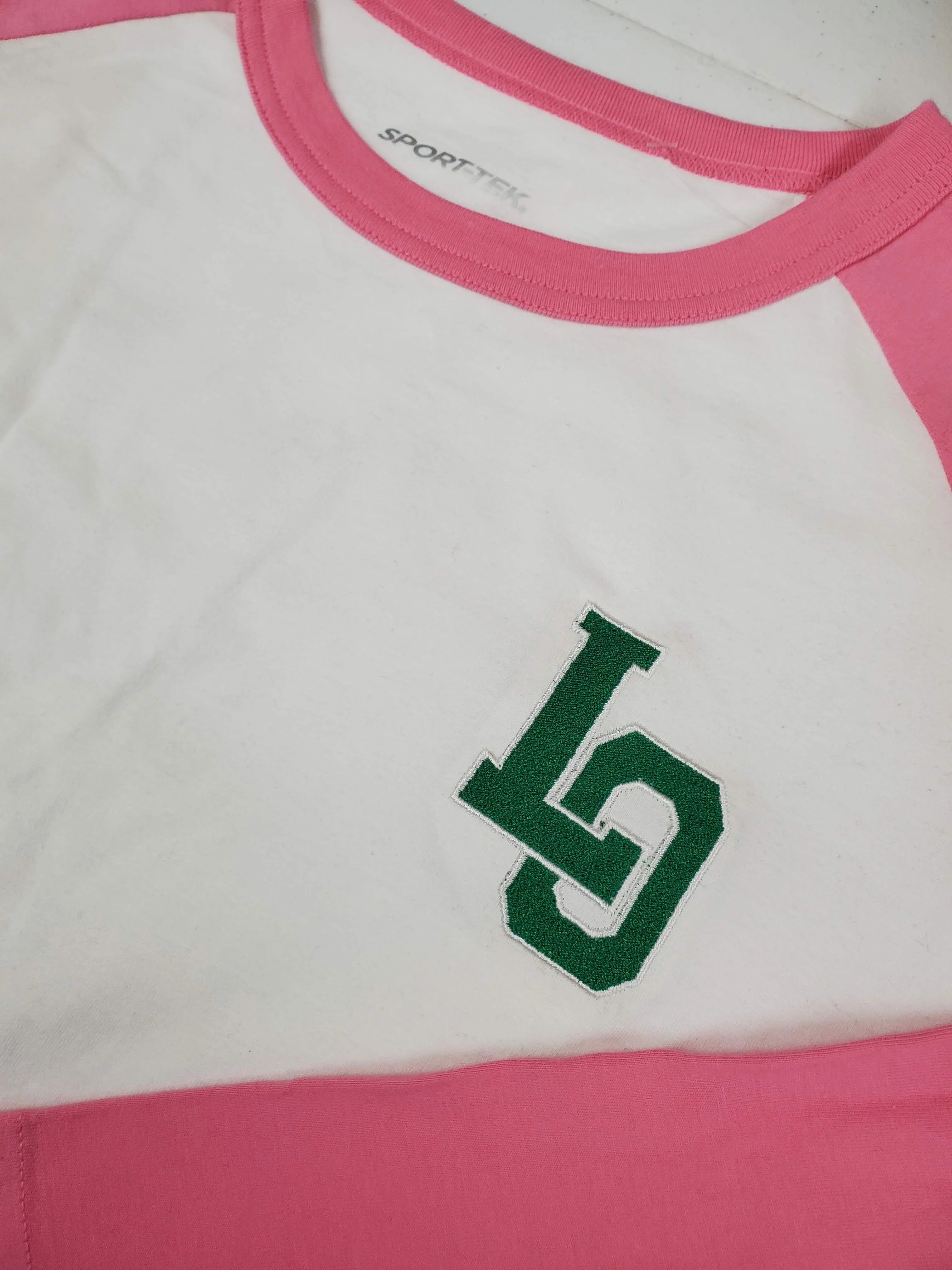 "LO" Adult Baseball T-Shirt