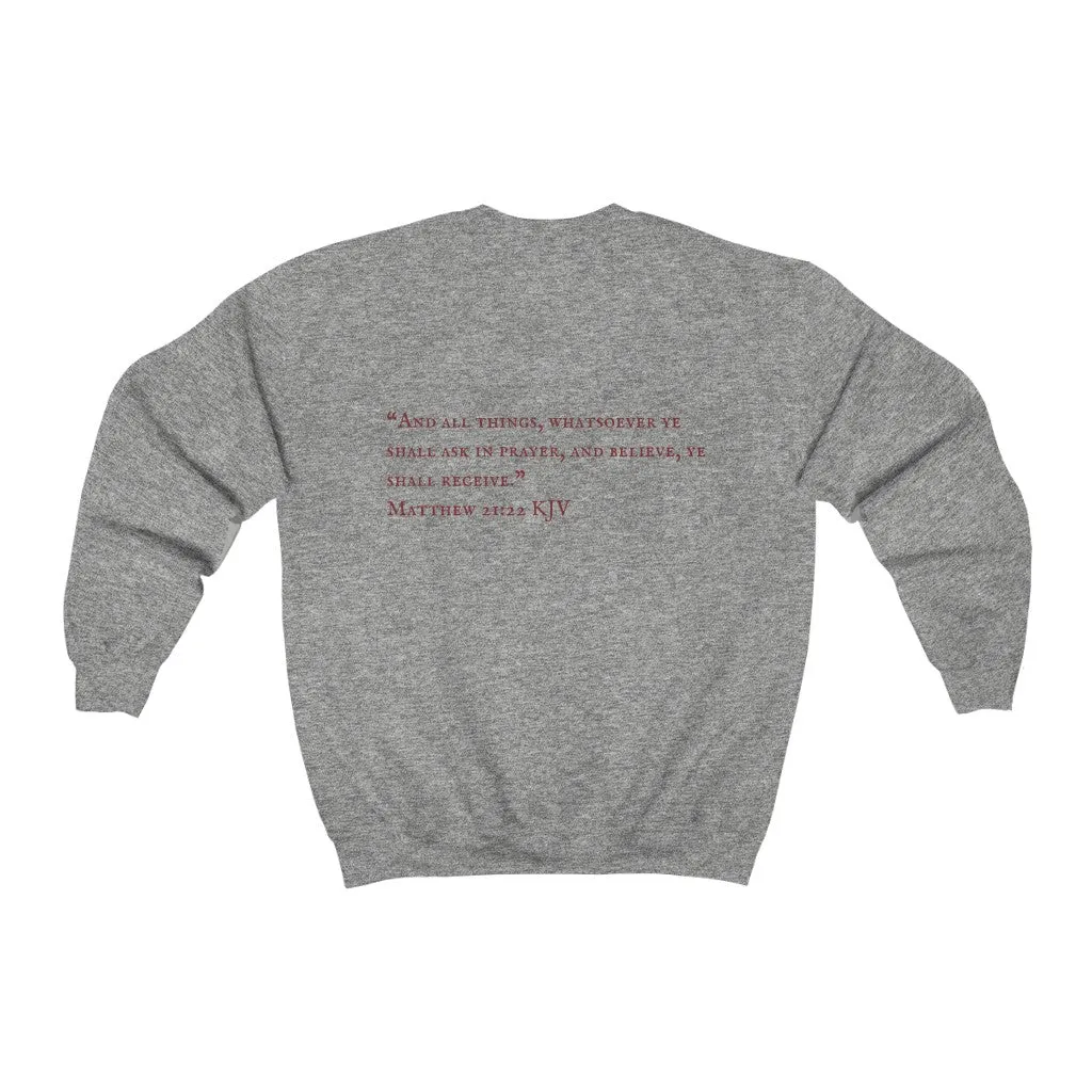 "PRAYED UP LATINA" Crewneck