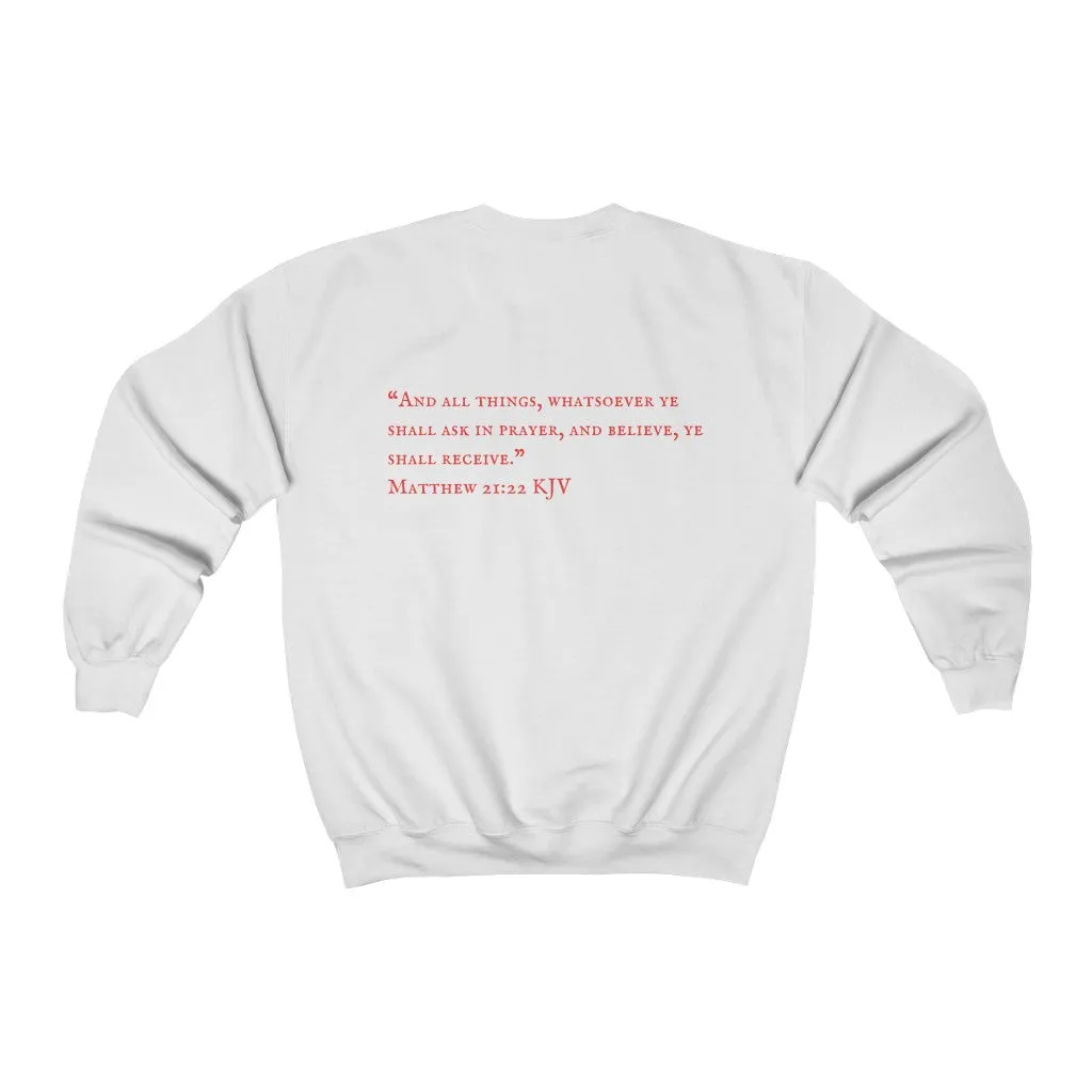 "PRAYED UP SAVAGE" Crewneck