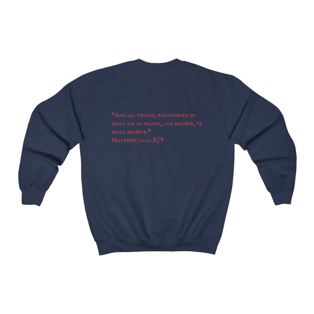 "PRAYED UP SAVAGE" Crewneck