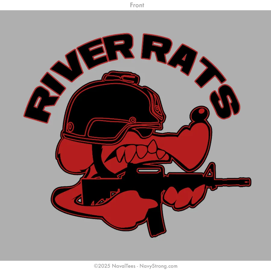 "River Rats" Hooded Sweatshirt | Grey
