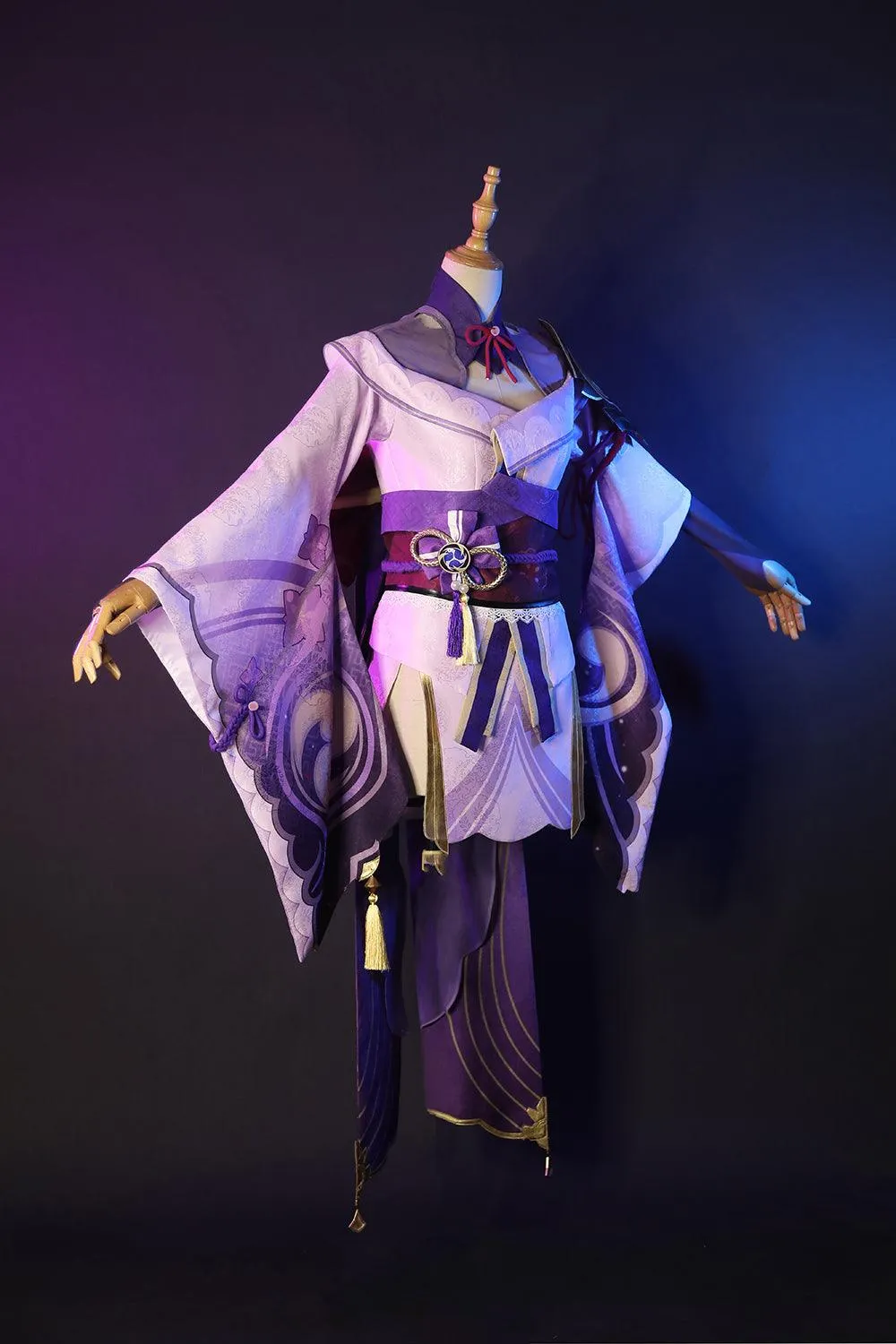 Raiden Shogun cosplay costume Genshin Impact outfit