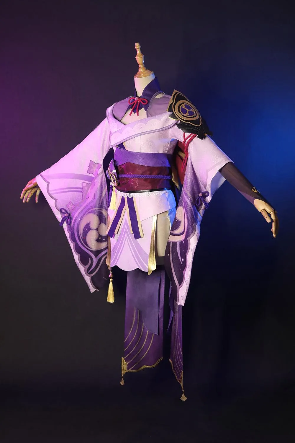 Raiden Shogun cosplay costume Genshin Impact outfit