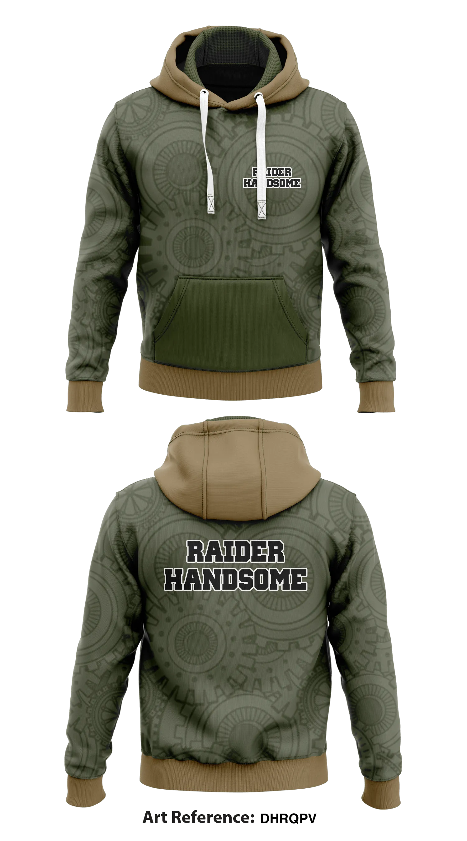 Raider Handsome Store 1 Core Men's Hooded Performance Sweatshirt - DHRqpv