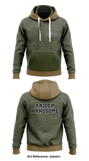 Raider Handsome Store 1 Core Men's Hooded Performance Sweatshirt - DHRqpv