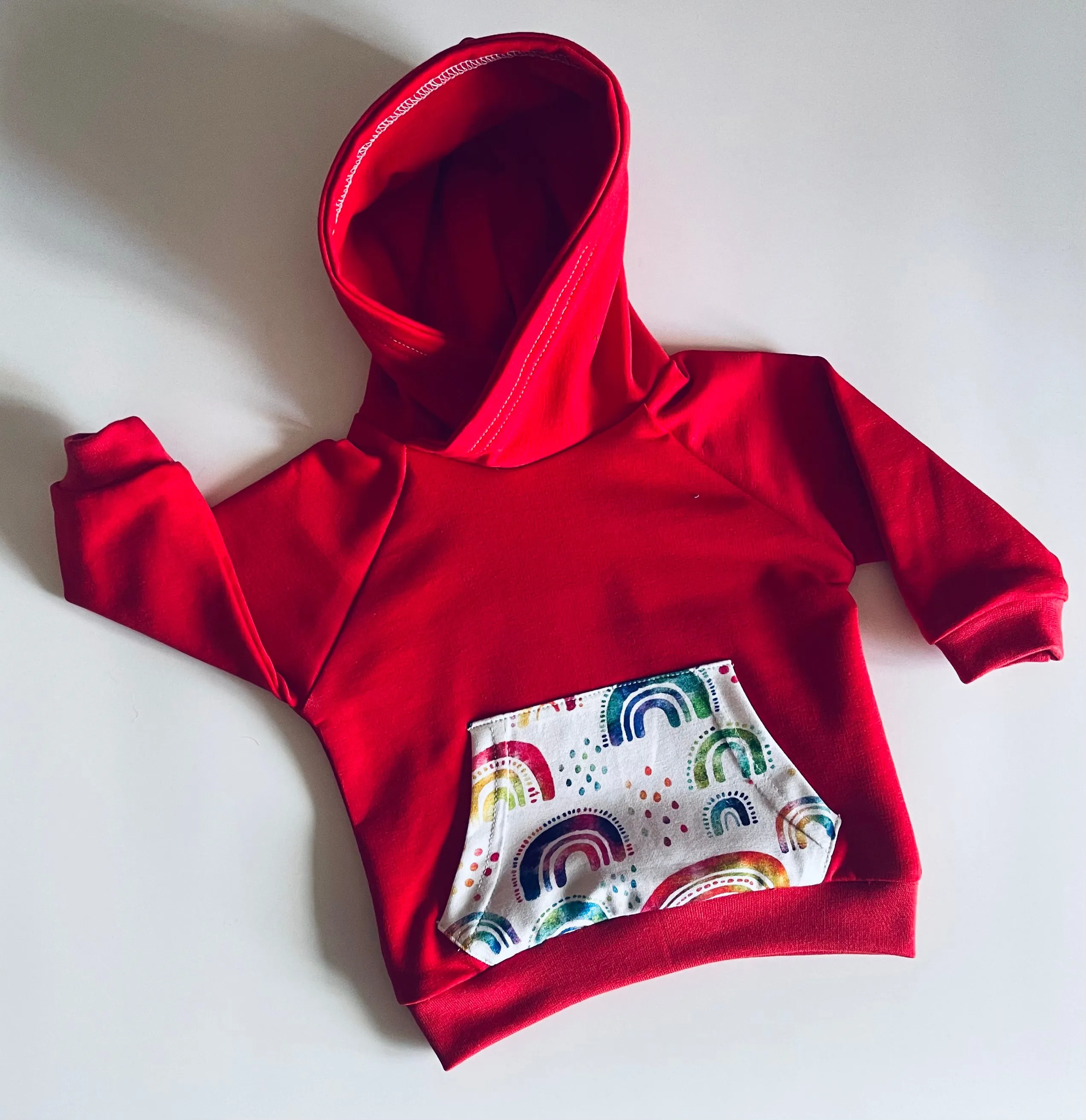 Rainbow Hoodie - 6/12 months