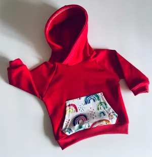 Rainbow Hoodie - 6/12 months