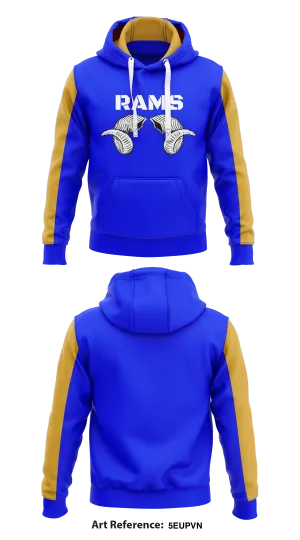 Rams Store 3  Core Men's Hooded Performance Sweatshirt - 5eupvN