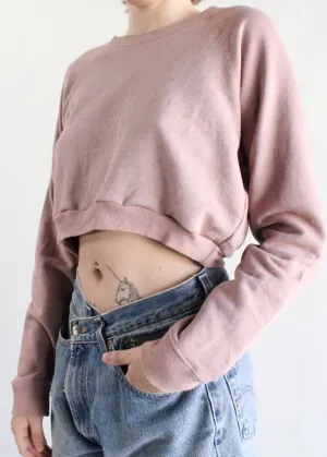 RCYCLD Cropped Fitted Sweatshirt