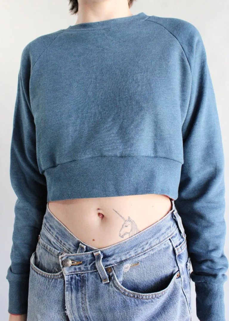 RCYCLD Cropped Fitted Sweatshirt