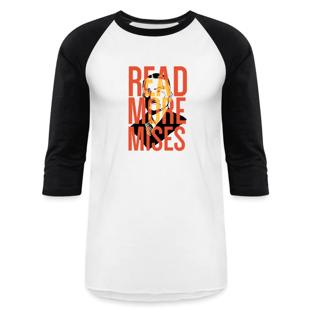 Read More Mises | Baseball Tee