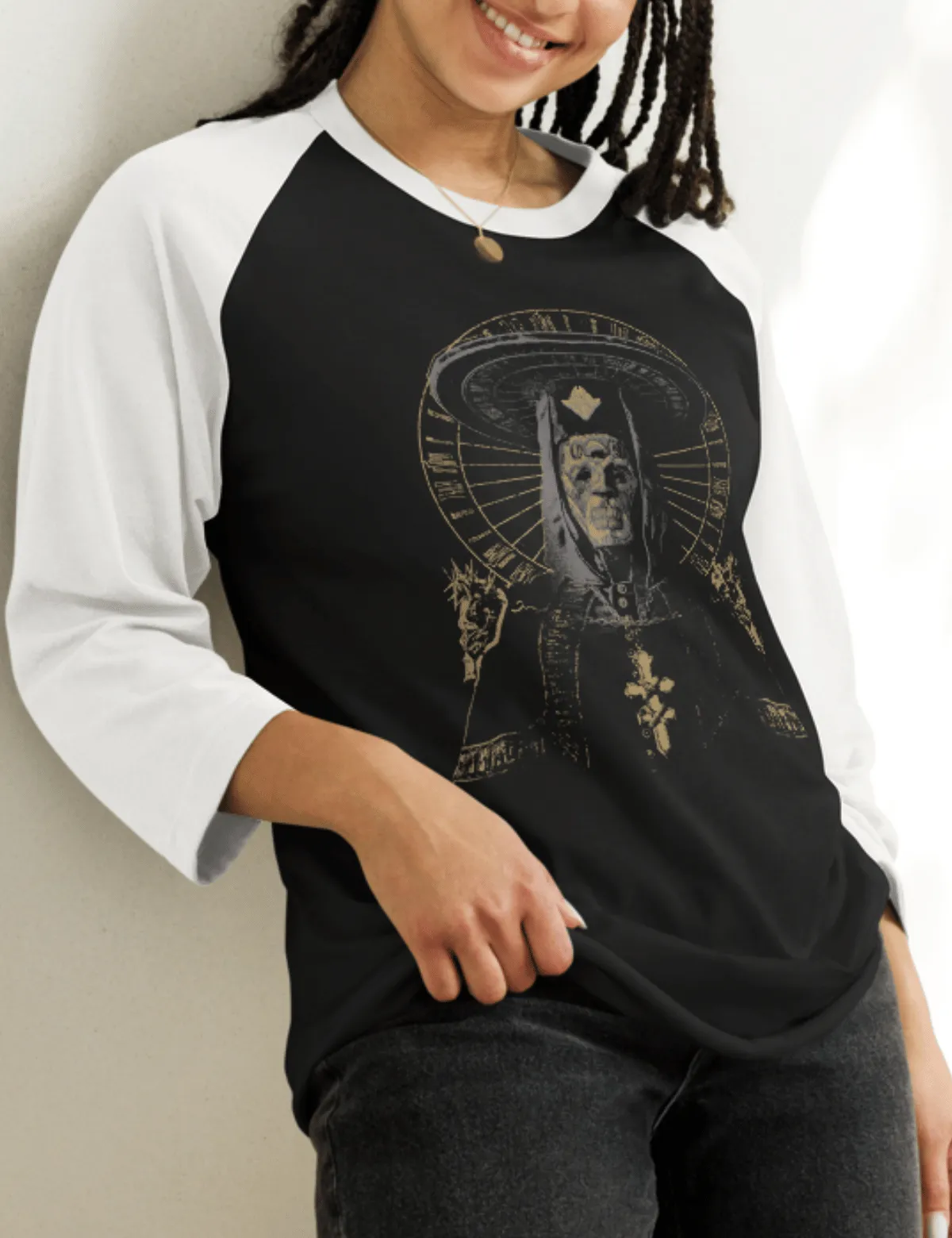 Rebel Moon Imperium Raglan Shirt [Black/White]