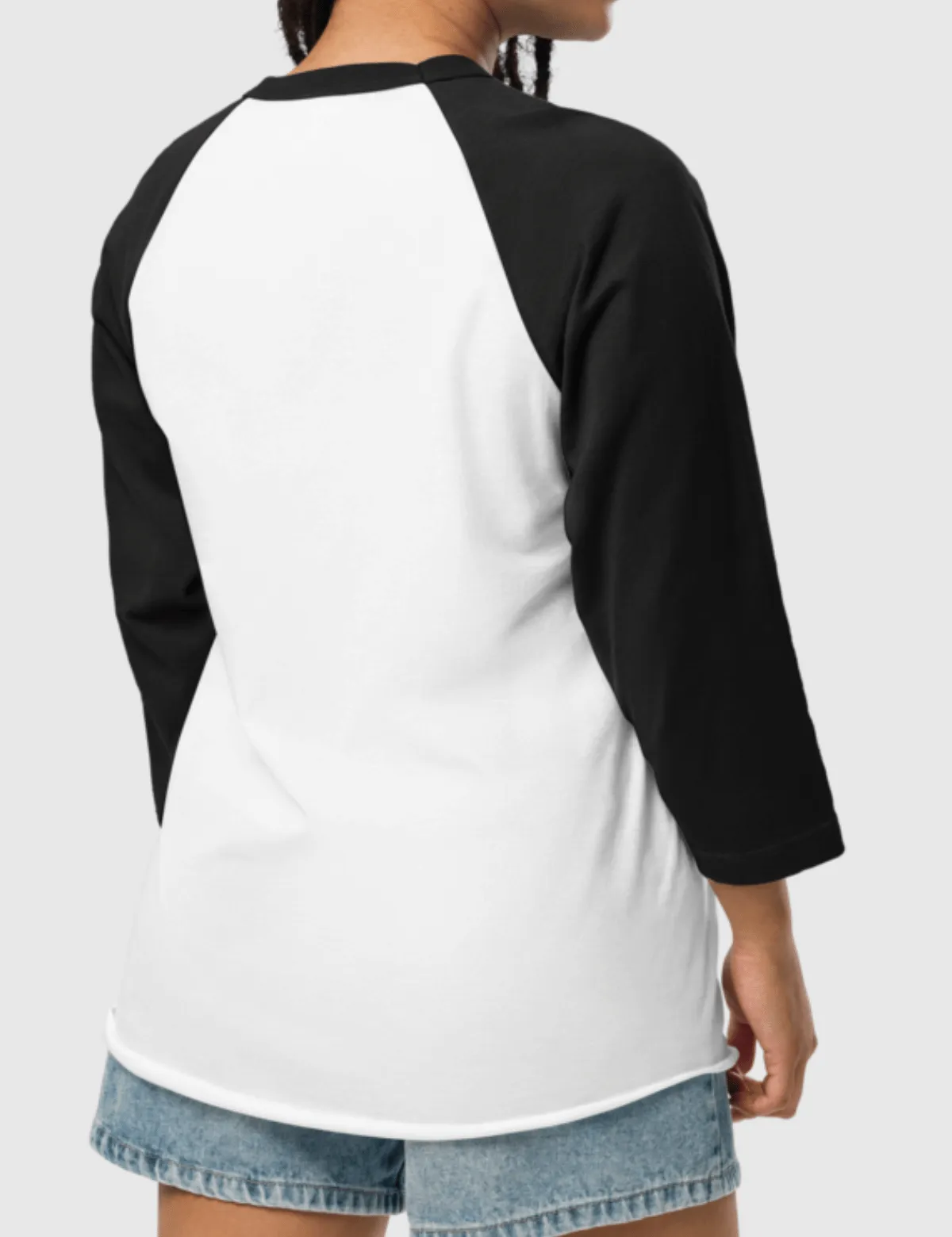 Rebel Moon Logo Raglan Shirt [Black/White]