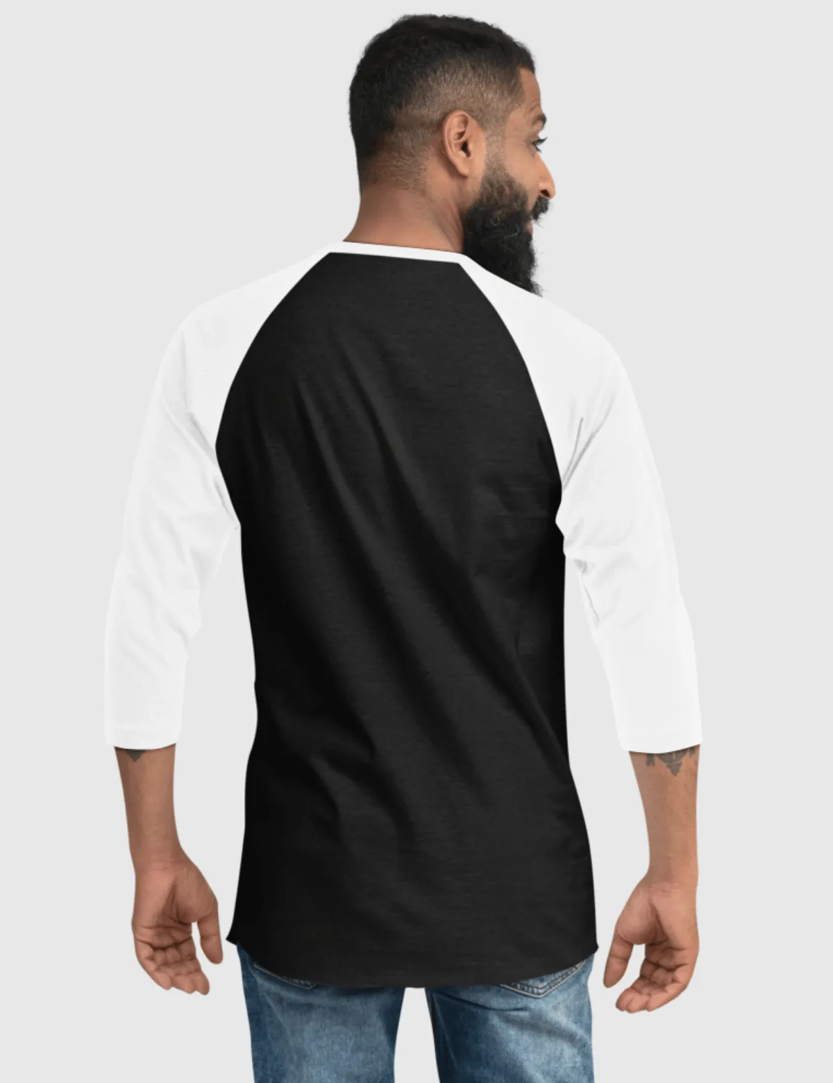 Rebel Moon Raglan Shirt [Black/White]