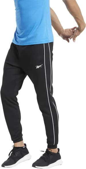 Reebok Men Workout Ready Double knit Pants-Black