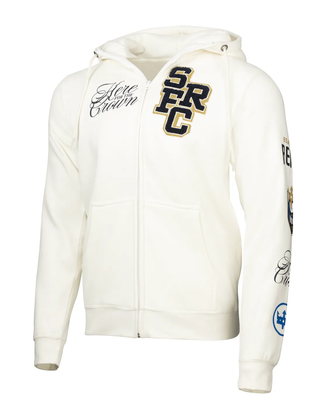Regular Fit Logo Zip Hoodie