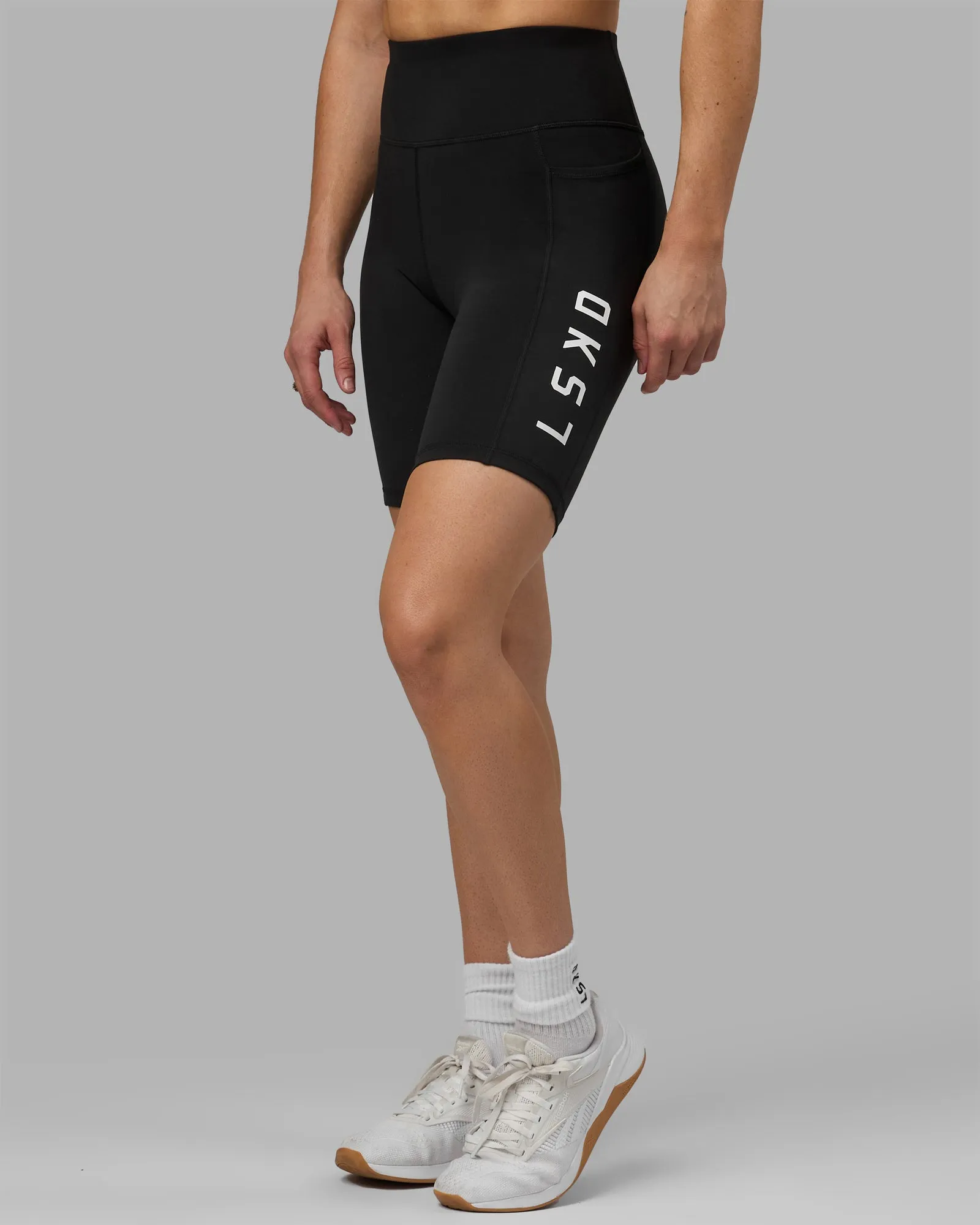 Rep Bike Short Tight - Black-White