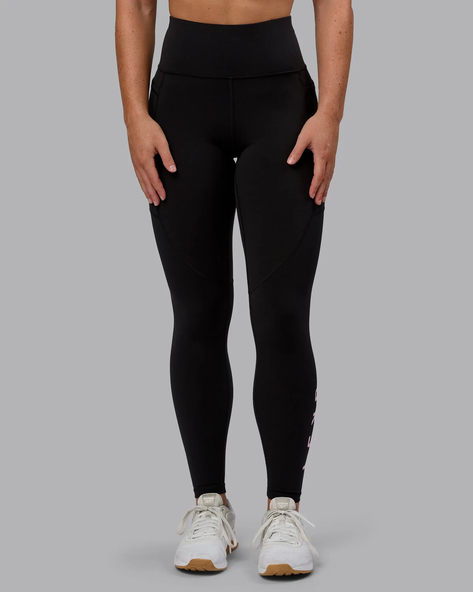 Rep Full Length Tight - Black-Bubblegum