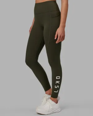 Rep Full Length Tight - Forest Night