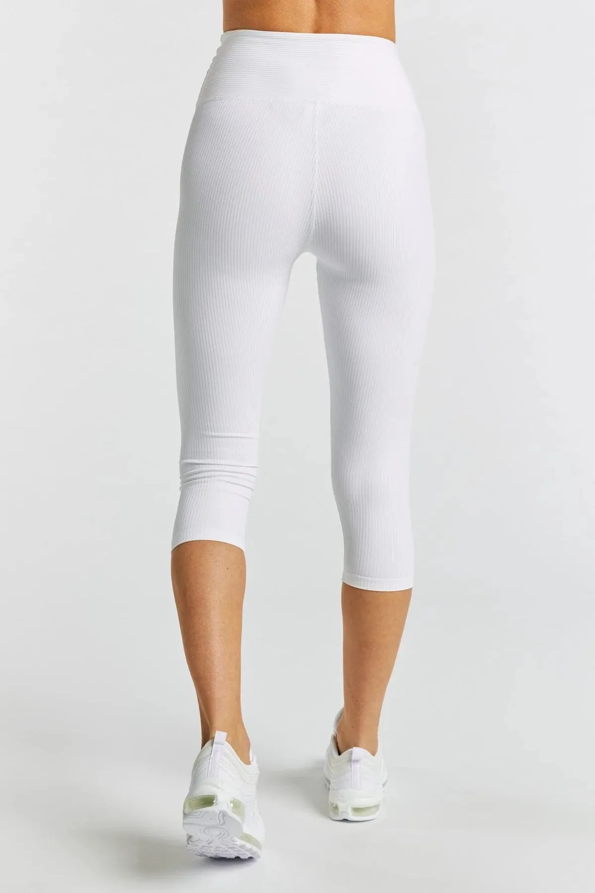 Ribbed Capri