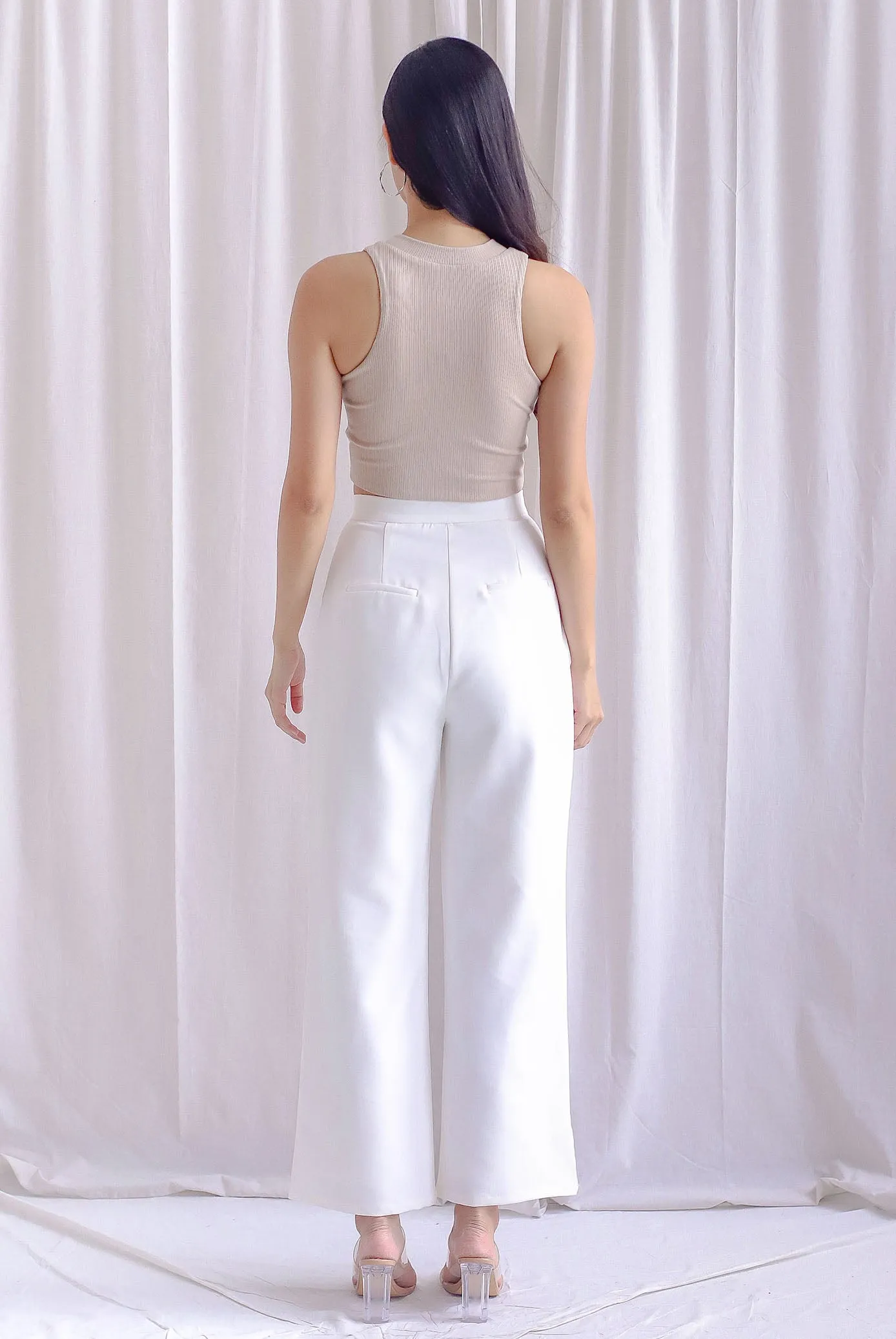 Richard Tailored Pants In White