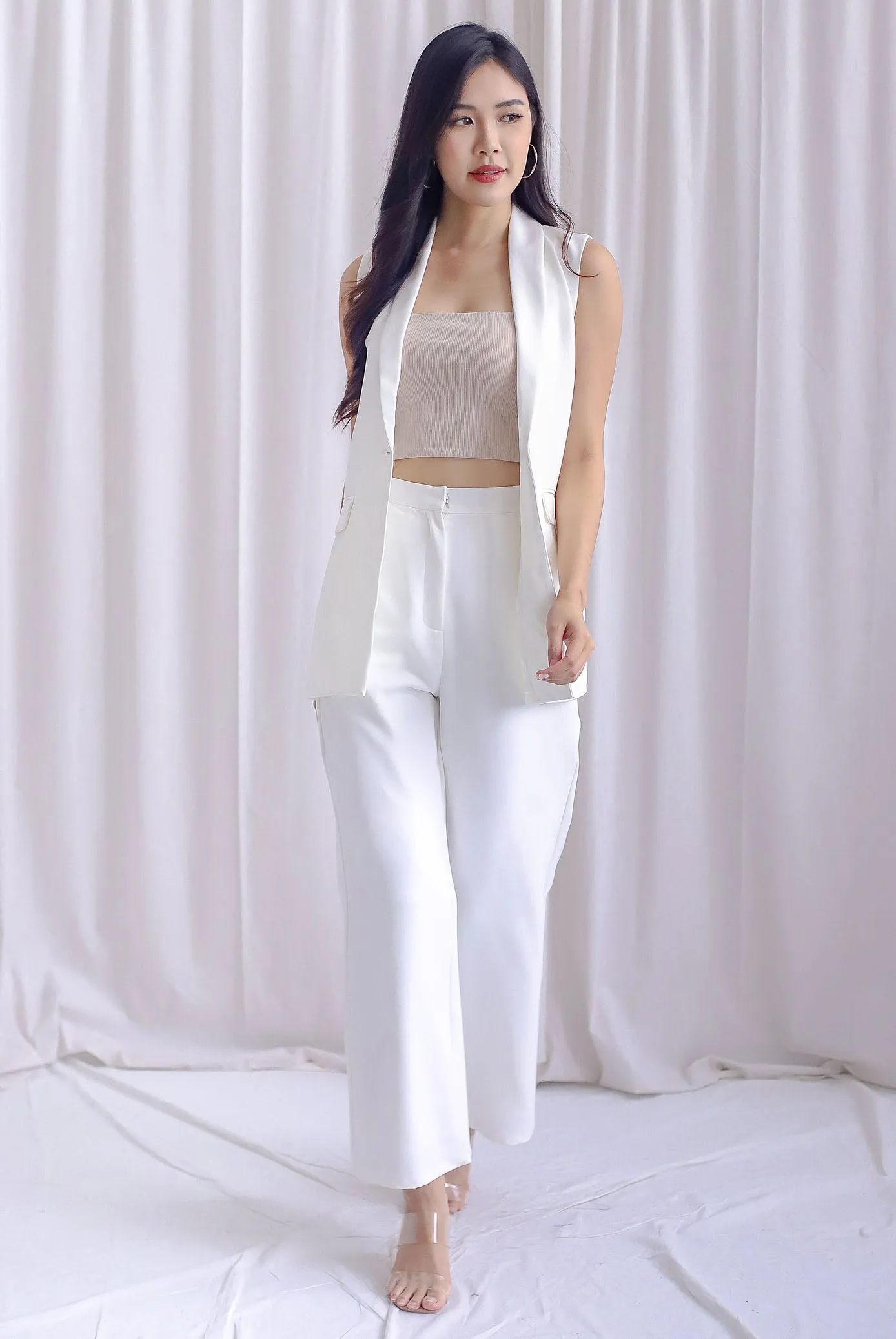 Richard Tailored Pants In White