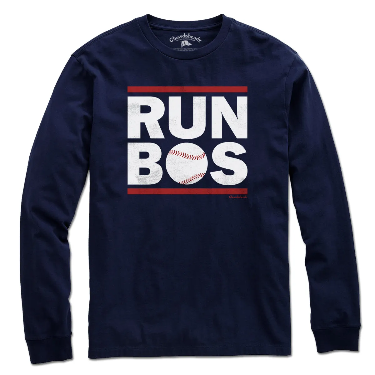 Run Bos Baseball T-Shirt