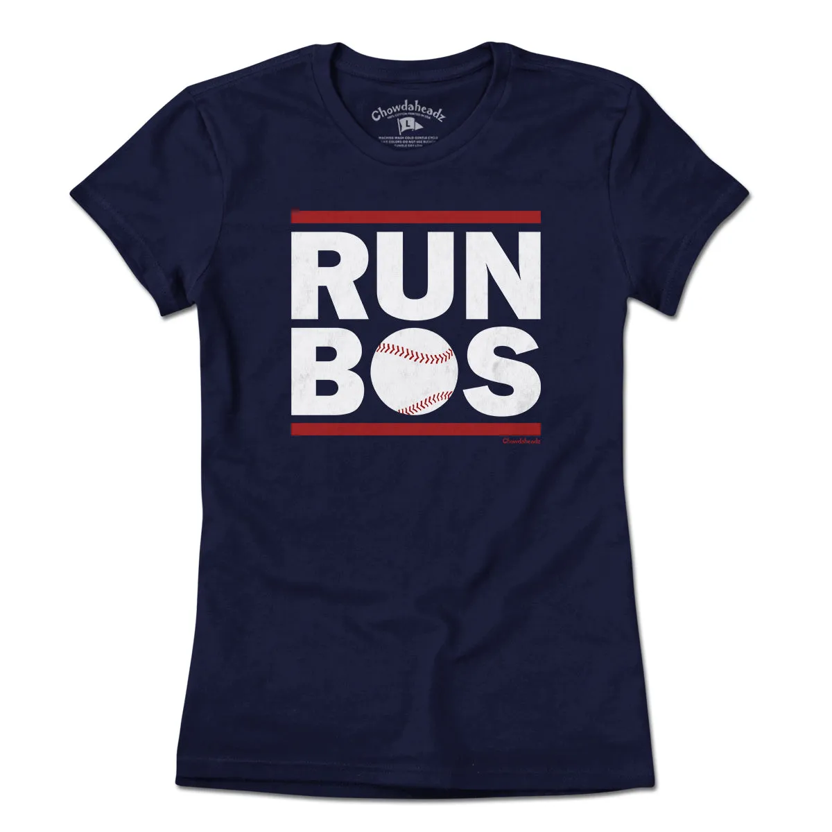 Run Bos Baseball T-Shirt