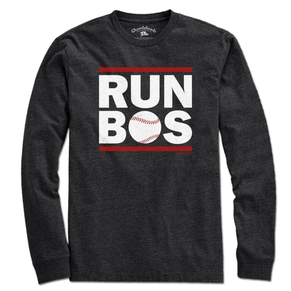 Run Bos Baseball T-Shirt