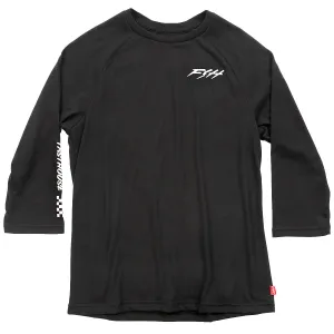 Rush Raglan Tech Tee - Black