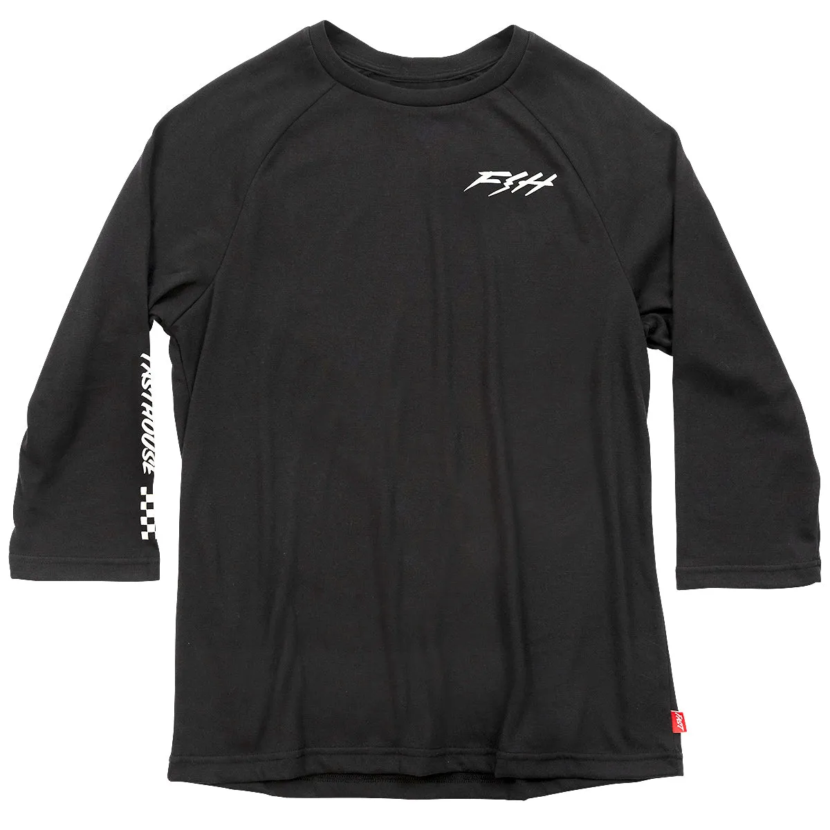 Rush Raglan Tech Tee - Black