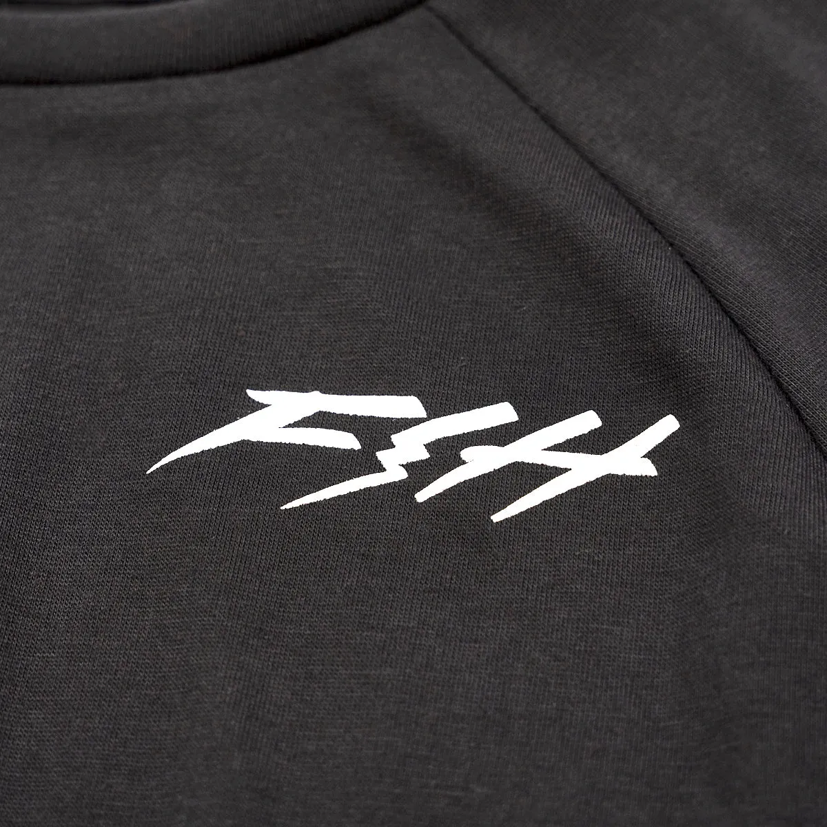 Rush Raglan Tech Tee - Black