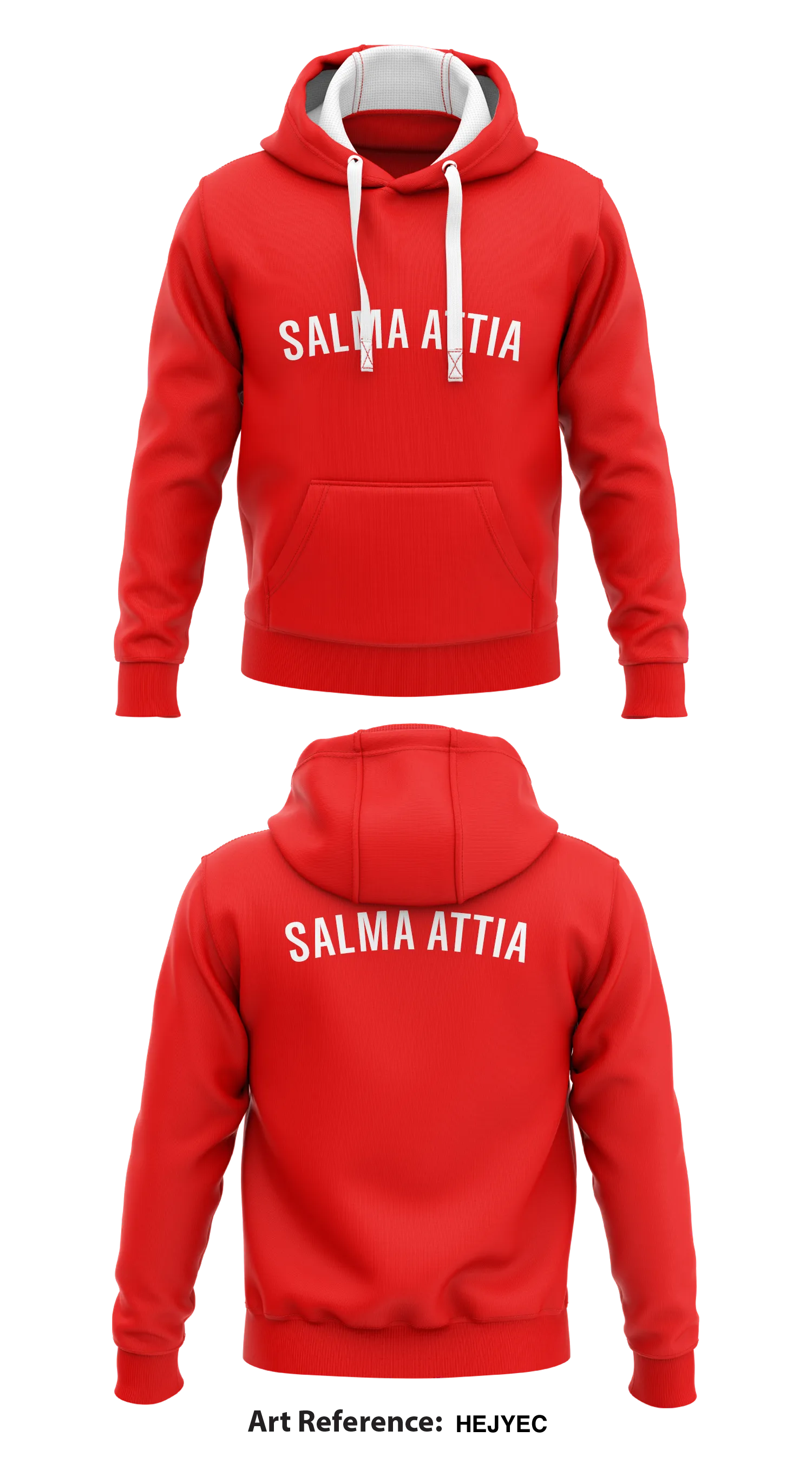 Salma Attia Store 1  Core Men's Hooded Performance Sweatshirt - hEJyEc