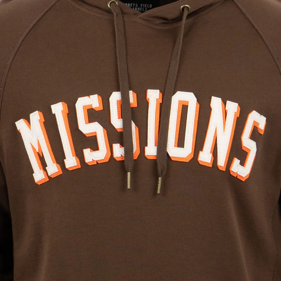 San Antonio Missions French Terry Script Hooded Sweatshirt