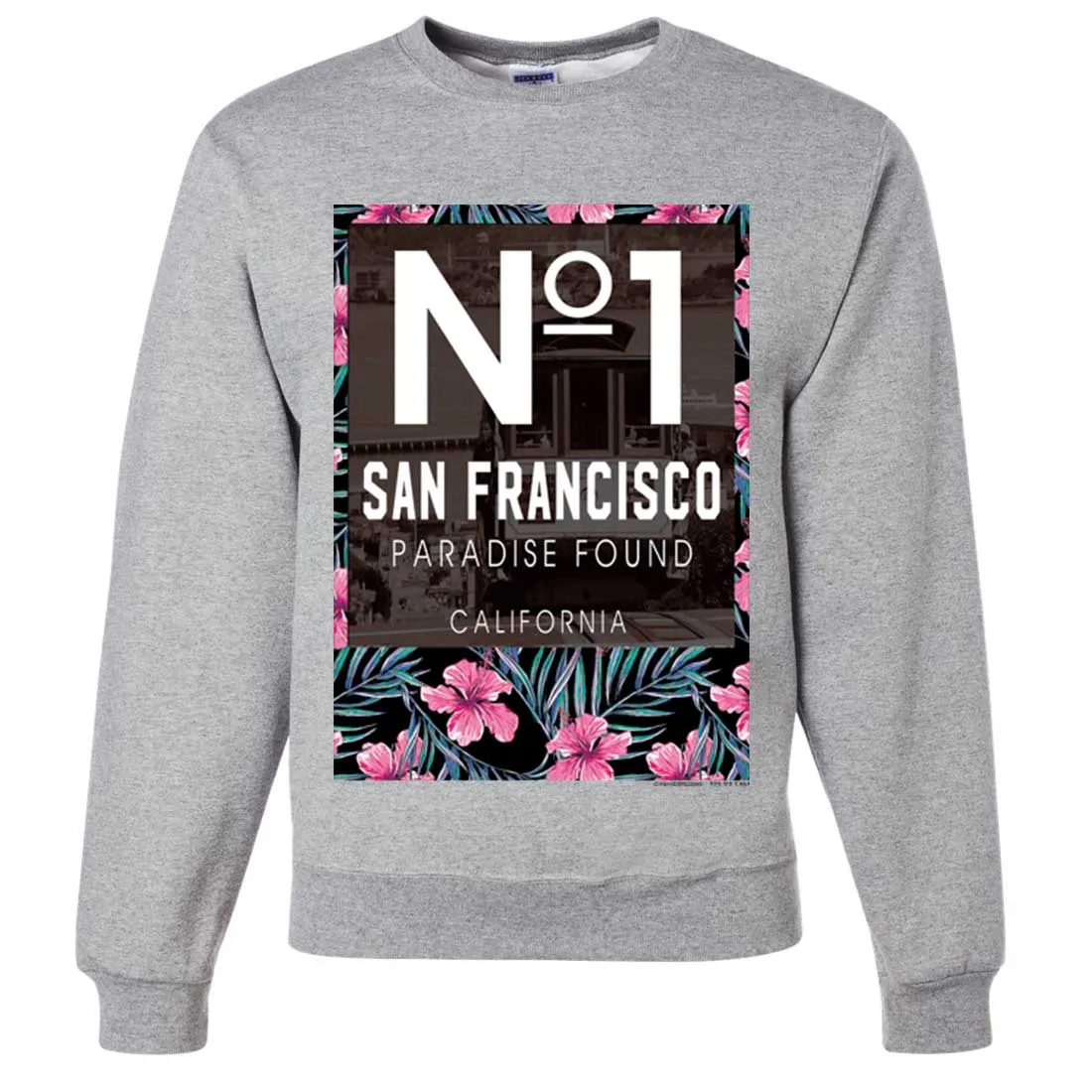 San Francisco No. 1 Paradise Found California Crewneck Sweatshirt