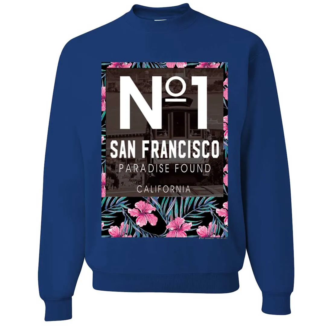 San Francisco No. 1 Paradise Found California Crewneck Sweatshirt