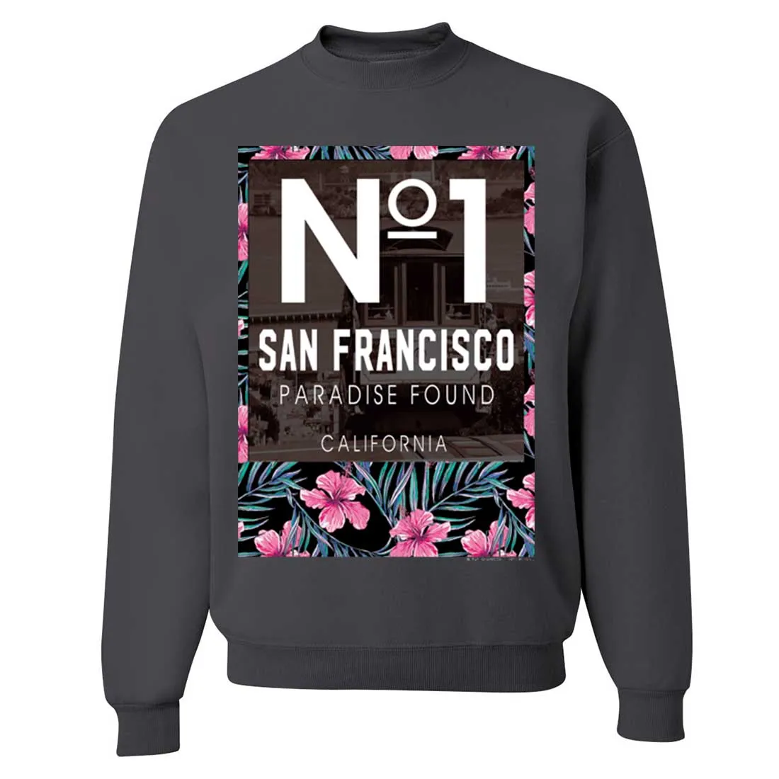 San Francisco No. 1 Paradise Found California Crewneck Sweatshirt