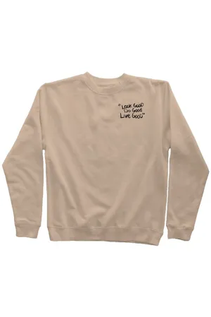 Sandstone Brown Look Good Crewneck