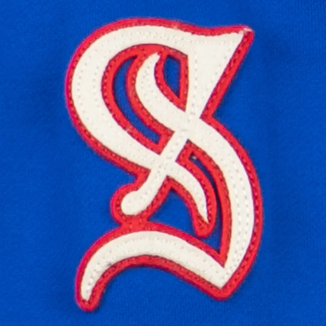 Santurce Cangrejeros French Terry Script Hooded Sweatshirt - Royal Blue