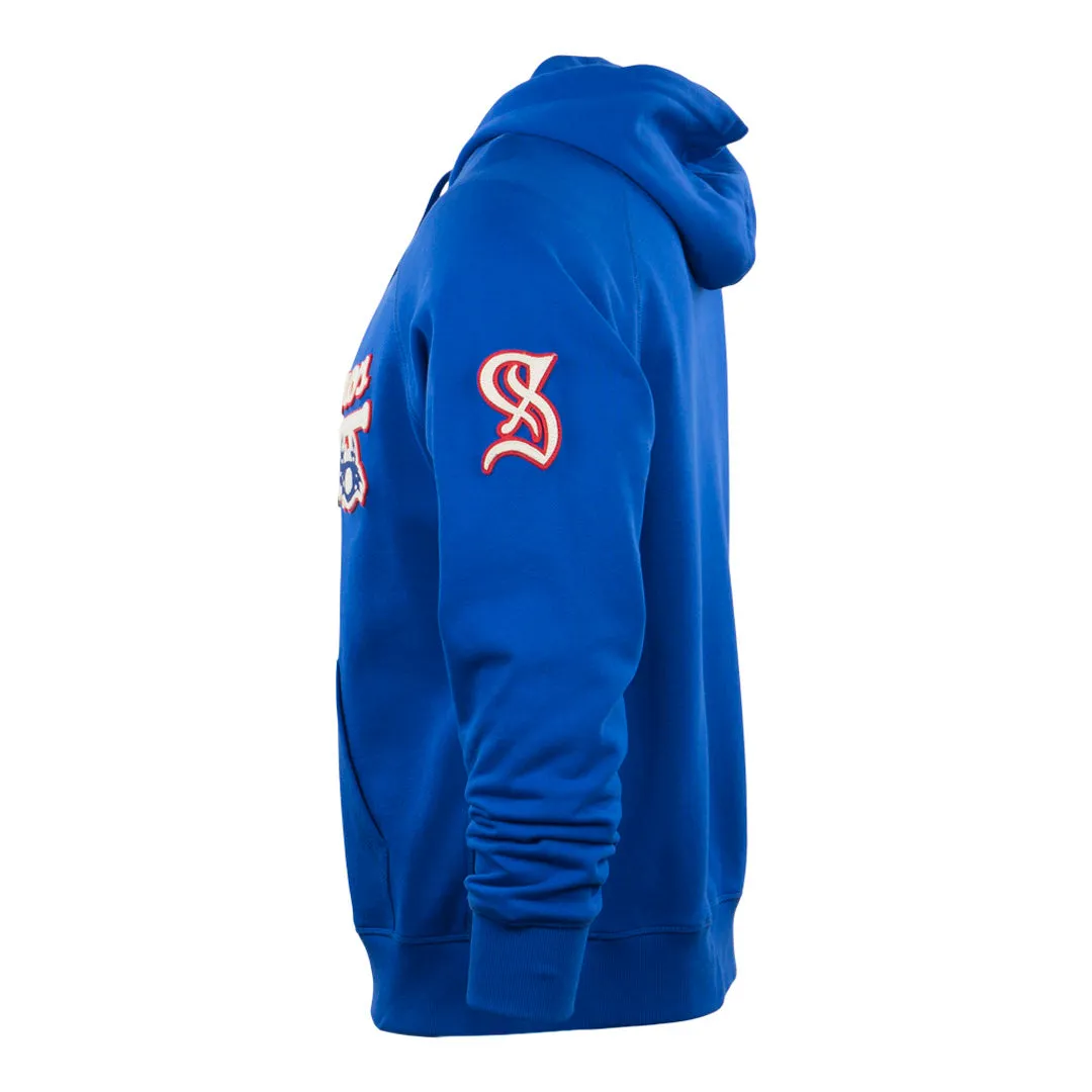 Santurce Cangrejeros French Terry Script Hooded Sweatshirt - Royal Blue