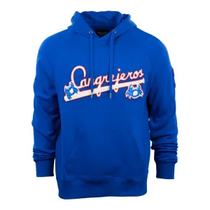 Santurce Cangrejeros French Terry Script Hooded Sweatshirt - Royal Blue
