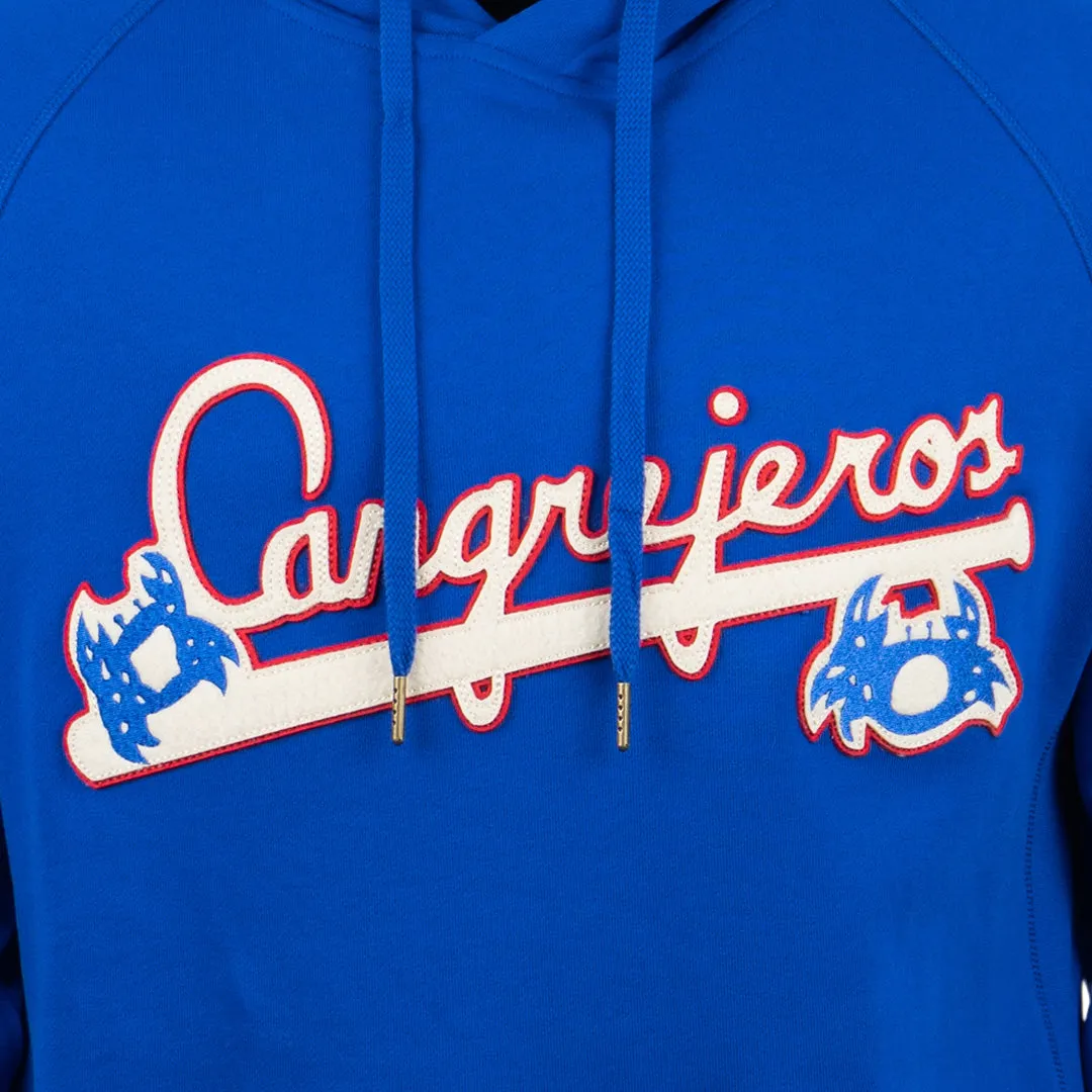 Santurce Cangrejeros French Terry Script Hooded Sweatshirt - Royal Blue